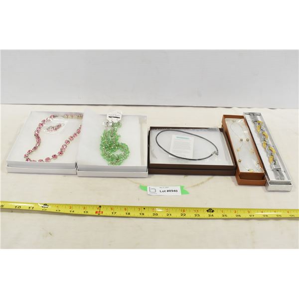 Assorted Necklaces & Earrings