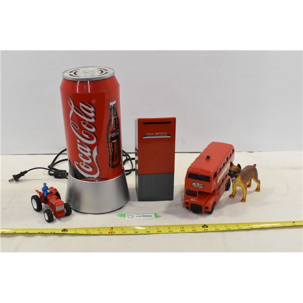 Rotating Coca Cola Light, Misc. Toys