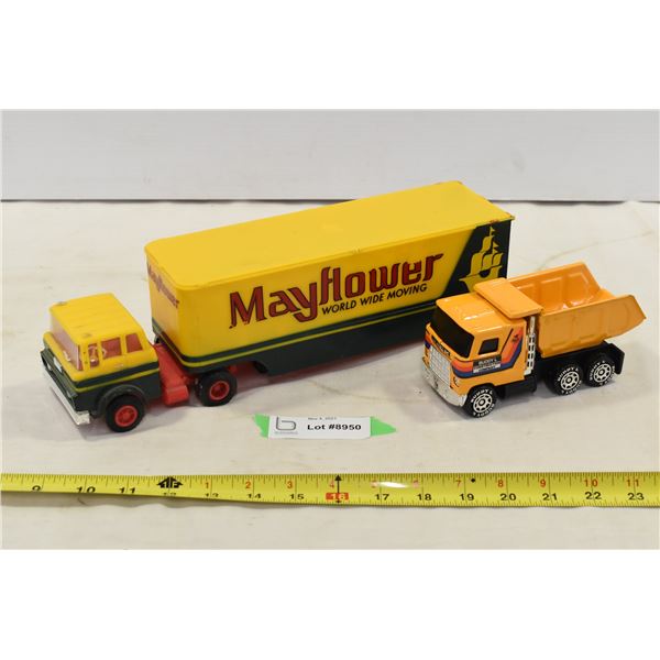 Buddy Dump Truck & Mayflower Moving Truck
