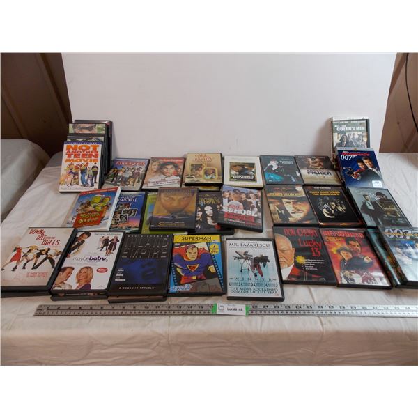 Large lot of DVD movies