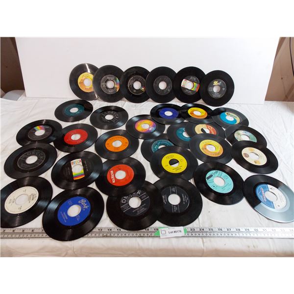 approx 35x small records (45rpm)