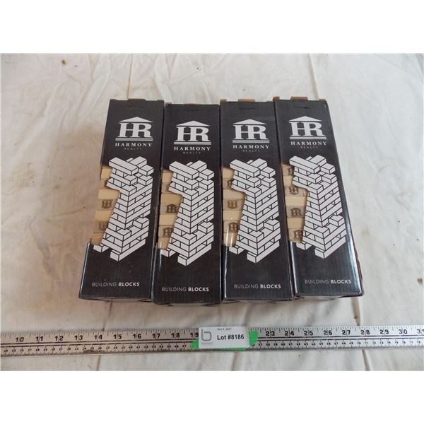 Jenga Tower Blocks (4 new sets)