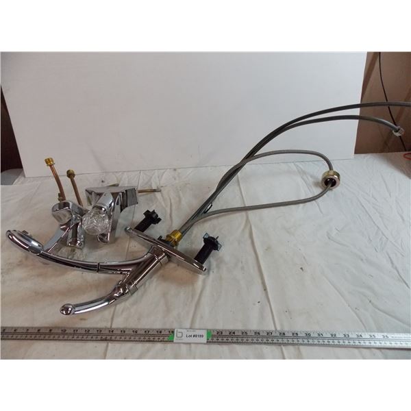 *bathroom + kitchen faucets