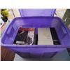 Image 1 : *tote filled with popular mechanics, popular science, tractor magazines , two dictionaries (have odo