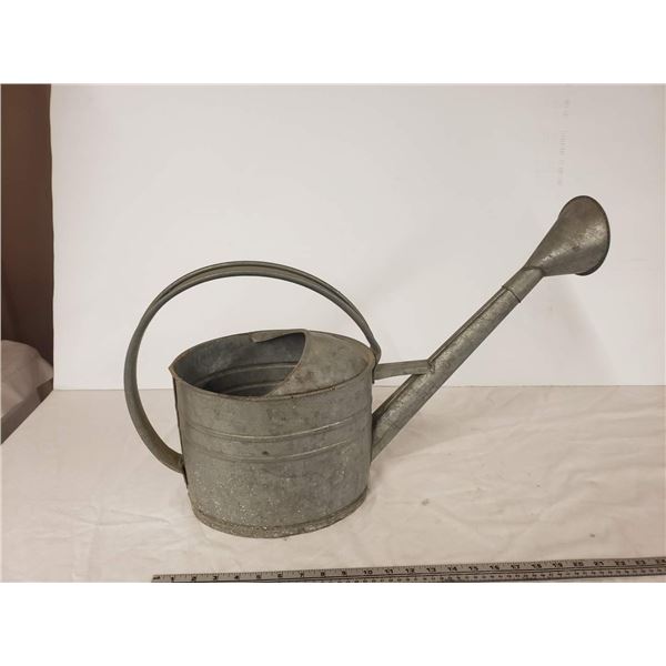 **Galvanized Watering Can