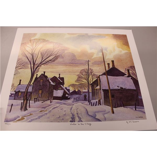 3 prints (each with letter of authenticity)