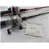 Image 2 : (2) Zebco Fishing Reels (Omega 191 + One Classic) with Rods (Berkley Cherrywood + Berkley Grayfite)