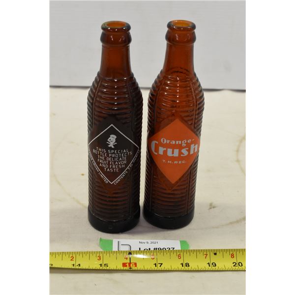 Vintage Orange Crush Bottles