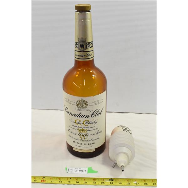 Canadian Club Texas Mickey Bottle