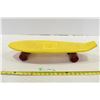 Image 1 : Yellow Mini Plastic Longboard