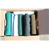 Image 1 : Box of large fabric rolls