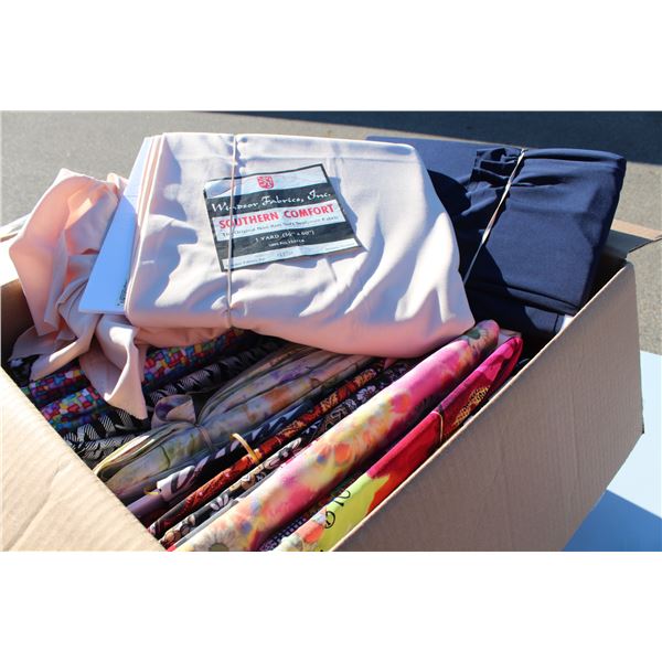 Box of elasticity type fabrics