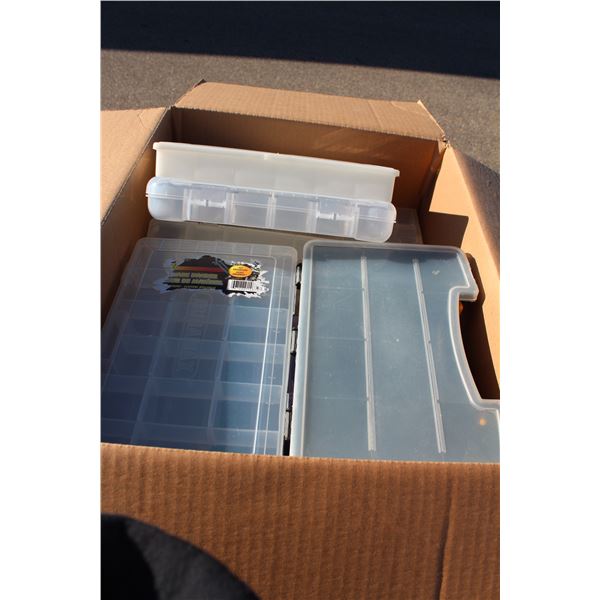 Box of crafting containers (empty)