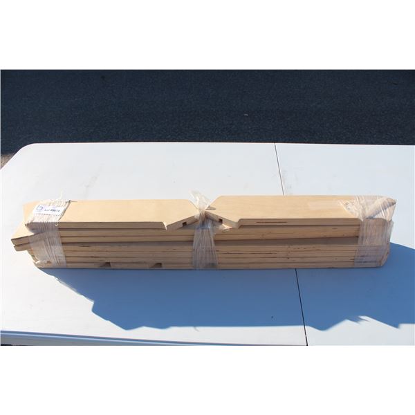 Wooden quilting frame