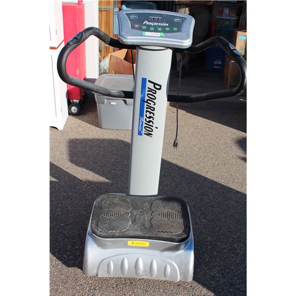 Progression fitness stepper machine