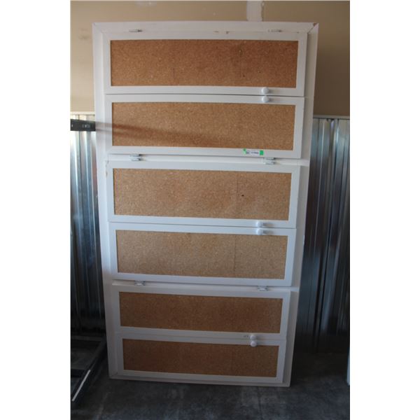 Pegboard Cabinet for Sewing Thread