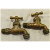 Image 4 : Vintage Money Bags, Metal Syringe, Brass Faucets