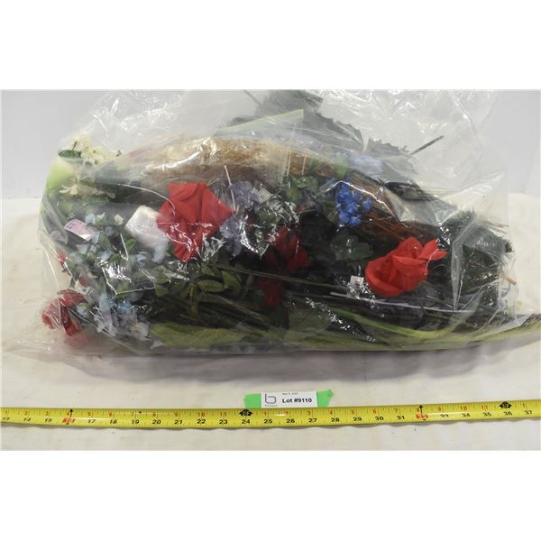 Bag of Fake Flowers