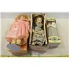 Image 1 : 3 Large Collectors Dolls
