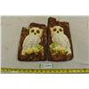 Image 1 : 2 Owl Plaster Wall Decorations