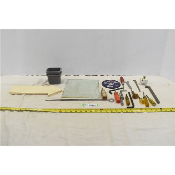Misc. Tools & Glass Shelf