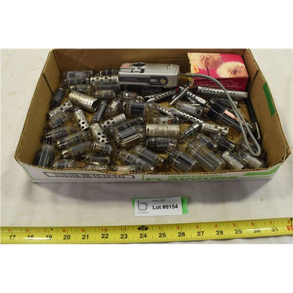 Vacuum Tubes, Hair Curlers & Digital Camera