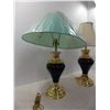 Image 3 : Green & Gold Desk Lamps