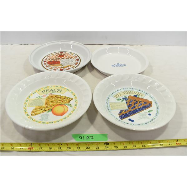 Assorted Pie Plates