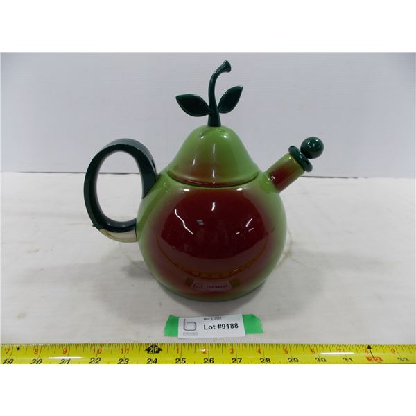 Metal Tea Pot Designed Like Apple
