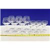 Image 1 : 6 Regular Wine Glasses, 6 Small Wine Glasses.