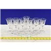 Image 1 : Cut Crystal Glasses