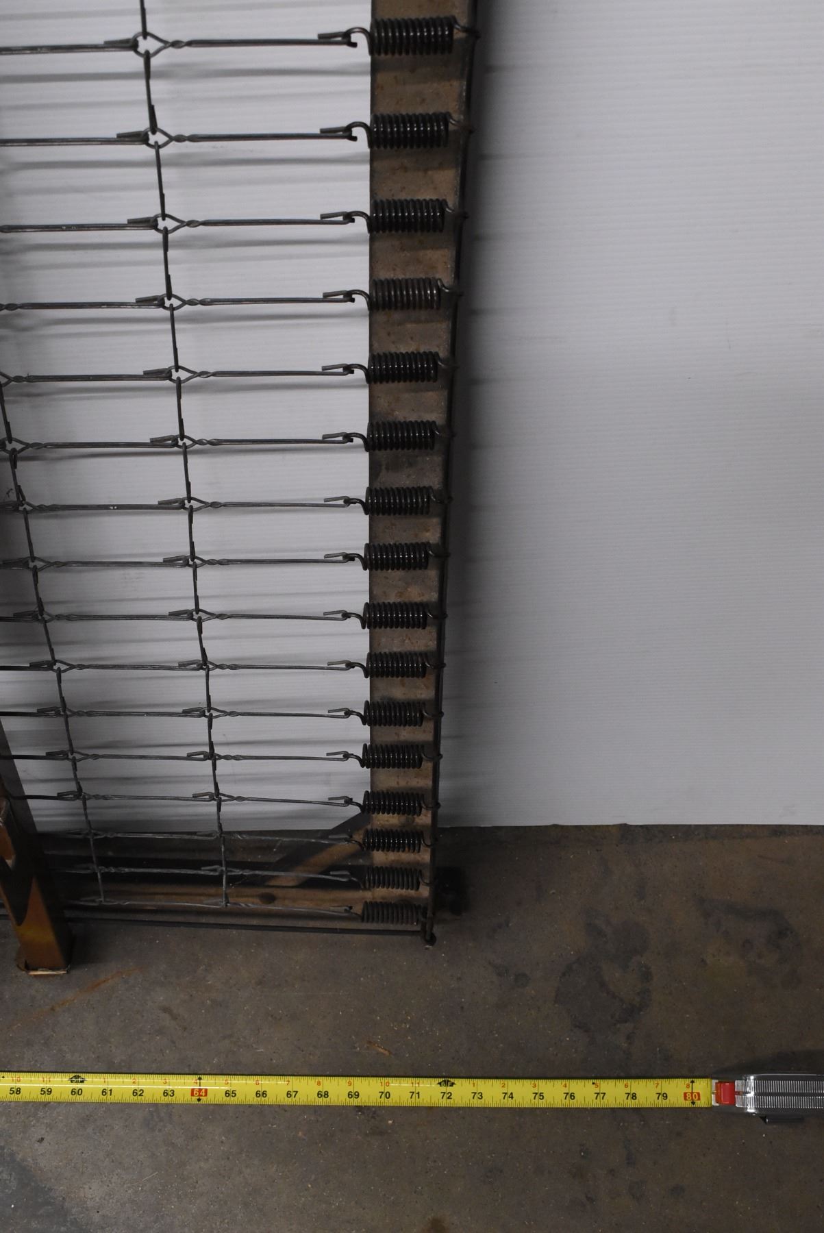 Used Frame Spring Bed Brown Metal Spring Bed Frame