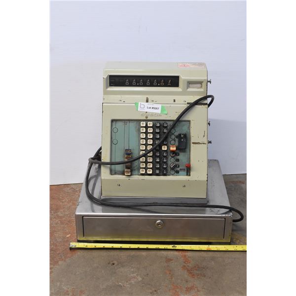 Cash Register on Metal Stand – Very Heavy