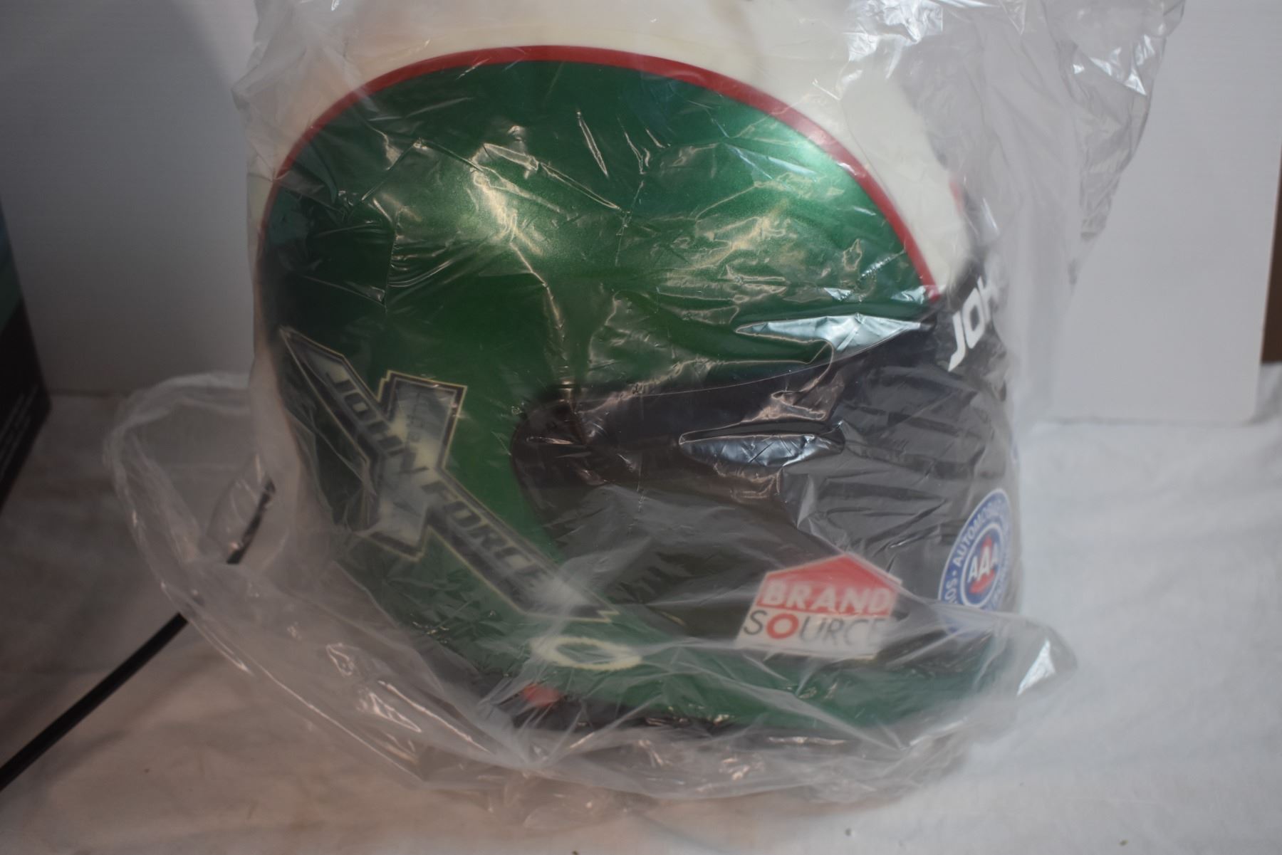 John Force Helmet Coffee Maker (NIB) Bodnarus Auctioneering