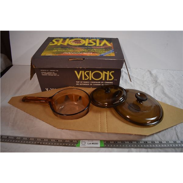 Visions 6 Piece Cookware Set (Appears NIB)