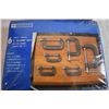 Image 2 : 6 Piece C Clamp Set (NIB) + 50 Piece Peg Hook Set (Appears NIB)