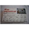 Image 3 : 6 Piece C Clamp Set (NIB) + 50 Piece Peg Hook Set (Appears NIB)