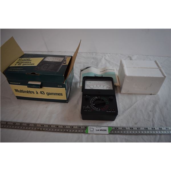 43-Range Multitester (Missing Cables)