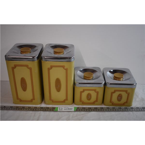 4 Piece Cannister Set
