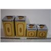 Image 1 : 4 Piece Cannister Set