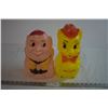 Image 1 : Vintage Plastic Pig Piggy Bank and Humpty Dumpty Piggy Bank