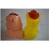 Image 2 : Vintage Plastic Pig Piggy Bank and Humpty Dumpty Piggy Bank