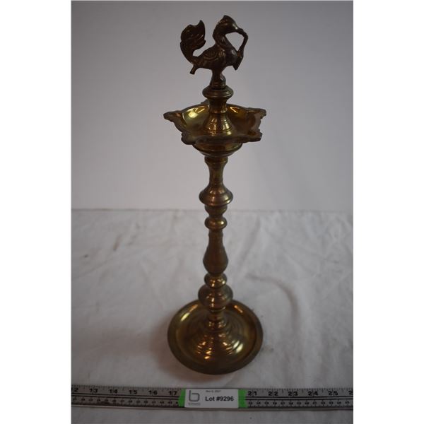 Brass Standing Ashtray