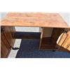 Image 3 : small wheeled desk - foldout table