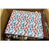 Image 2 : Box of Assorted Quilt Fabrics
