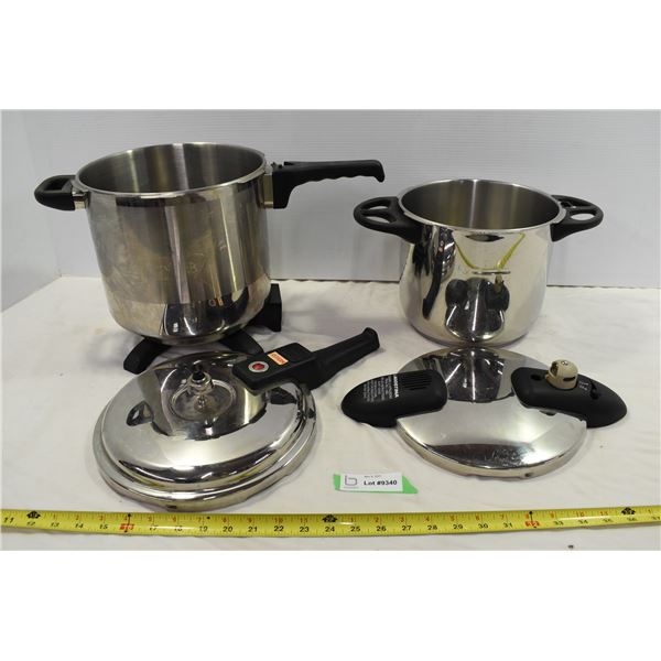 Tote w/ Pressure Cookers