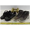 Image 1 : 2 Pairs of Mens Shoes, Pair of 2.5 LB Weights