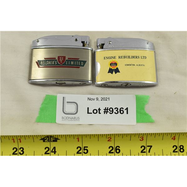 Vintage Branded Lighters