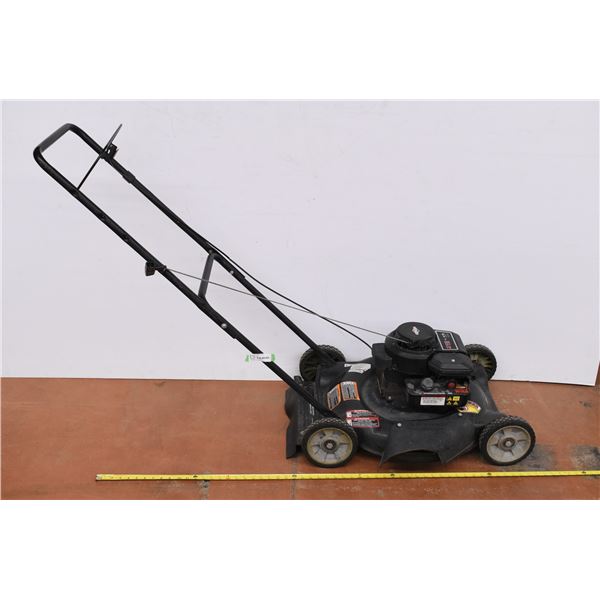 Gas Lawn Mower – Working