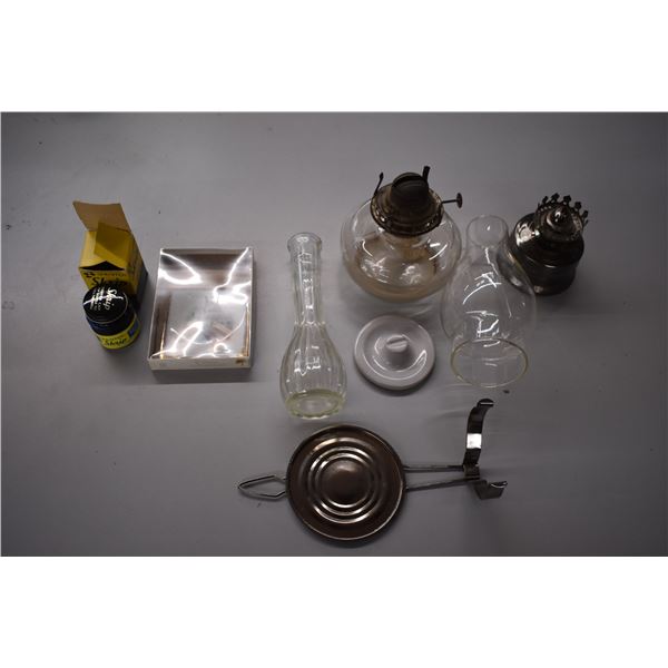 *Lantern Parts and Vintage Ink with Tote